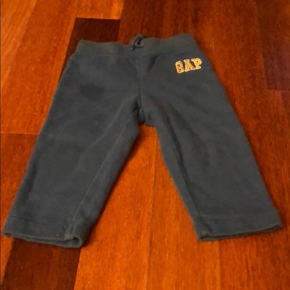Blue sweatpants